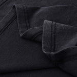 Black Washed Cotton Sleeveless T Shirt 8.25oz