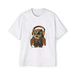 Owl With Headphones Vintage Graphic Tee-INNBLAC Fashion Apparel