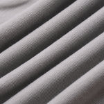 Solid-Color V-Neck Cotton T-Shirt 215gsm