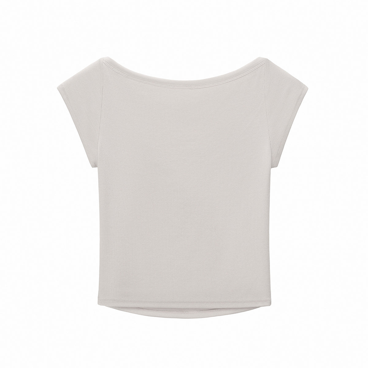 Solid Slim Fit Cropped Hot Girl Tee