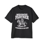 Meowdy Partner Cowboy Cat Graphic Tee-INNBLAC Fashion Apparel