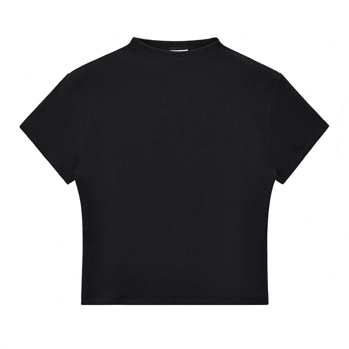 Minimal Textured Knit Fit T-Shirt
