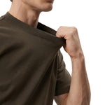 240G Cool Touch UV Protection Single Yarn Crew Neck Tee