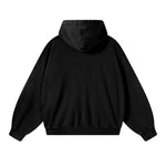 Sudadera con capucha de felpa de novio de gran tamaño
