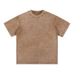 Washed Faded Baggy Cotton Tee 7.5oz