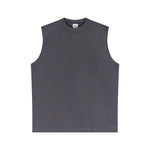 Quick Dry Raw Edge Muscle Tank 6.3oz