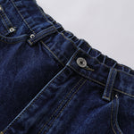 Star Patchwork Denim Bermuda Shorts