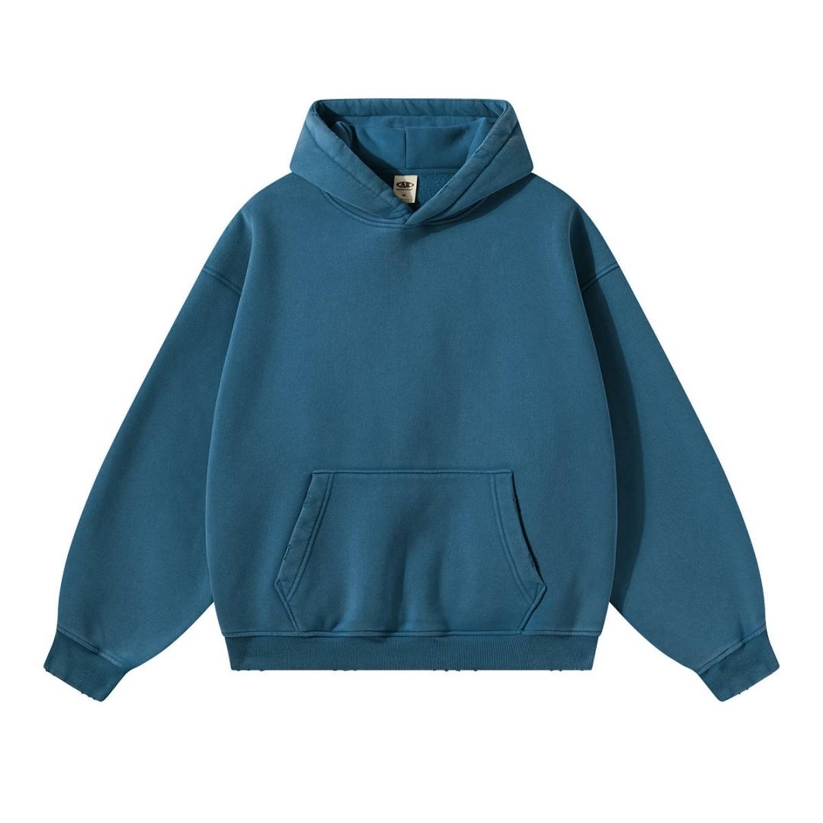 Sudadera con capucha de felpa de novio de gran tamaño