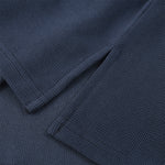Heavyweight Waffle Split-Hem Texture T-Shirt