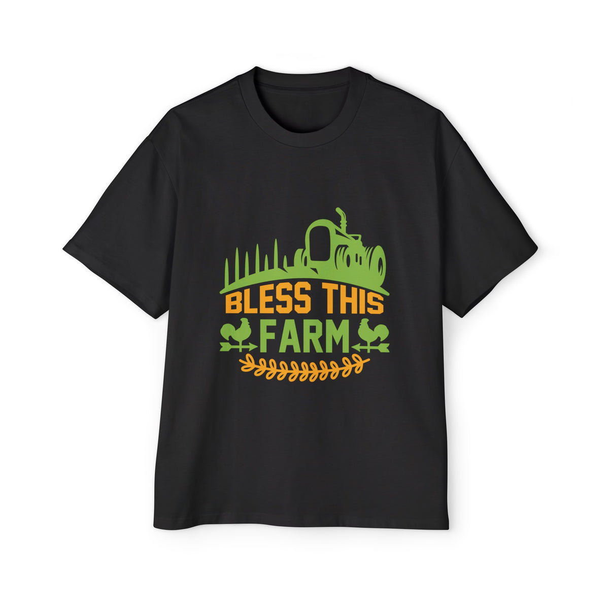 Bless This Farm Graphic Tee-INNBLAC Fashion Apparel