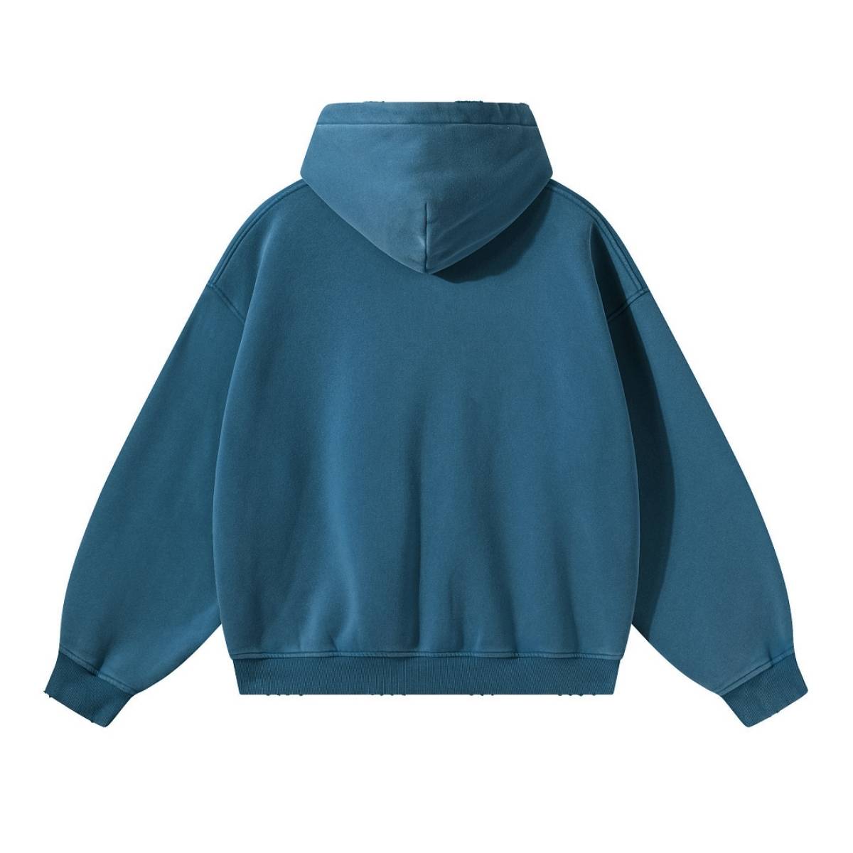 Sudadera con capucha de felpa de novio de gran tamaño