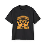 Quote & Fitness Graphic Tee-INNBLAC Fashion Apparel