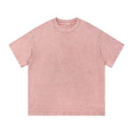 Washed Faded Baggy Cotton Tee 7.5oz