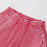 Sweatpants Washed Wide-Leg Vintage Streetwear Joggers