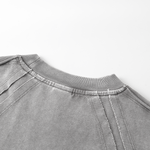 Raw Edge Patchwork Muscle Tank 8.25oz