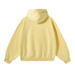 Sudadera con capucha de felpa de novio de gran tamaño
