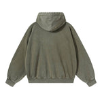 Sudadera con capucha de felpa de novio de gran tamaño