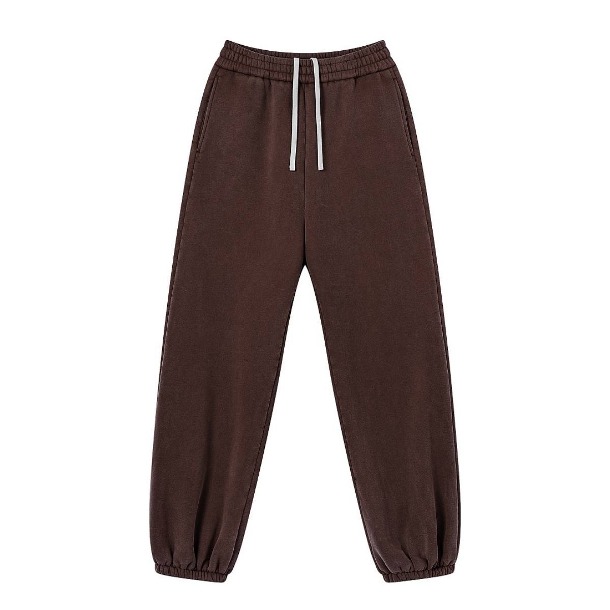 Jogger holgado descolorido y lavado