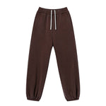 Jogger holgado descolorido y lavado