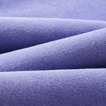 Vintage Washed Fleece‑Lined Elastic Waist Curved Leg Pants