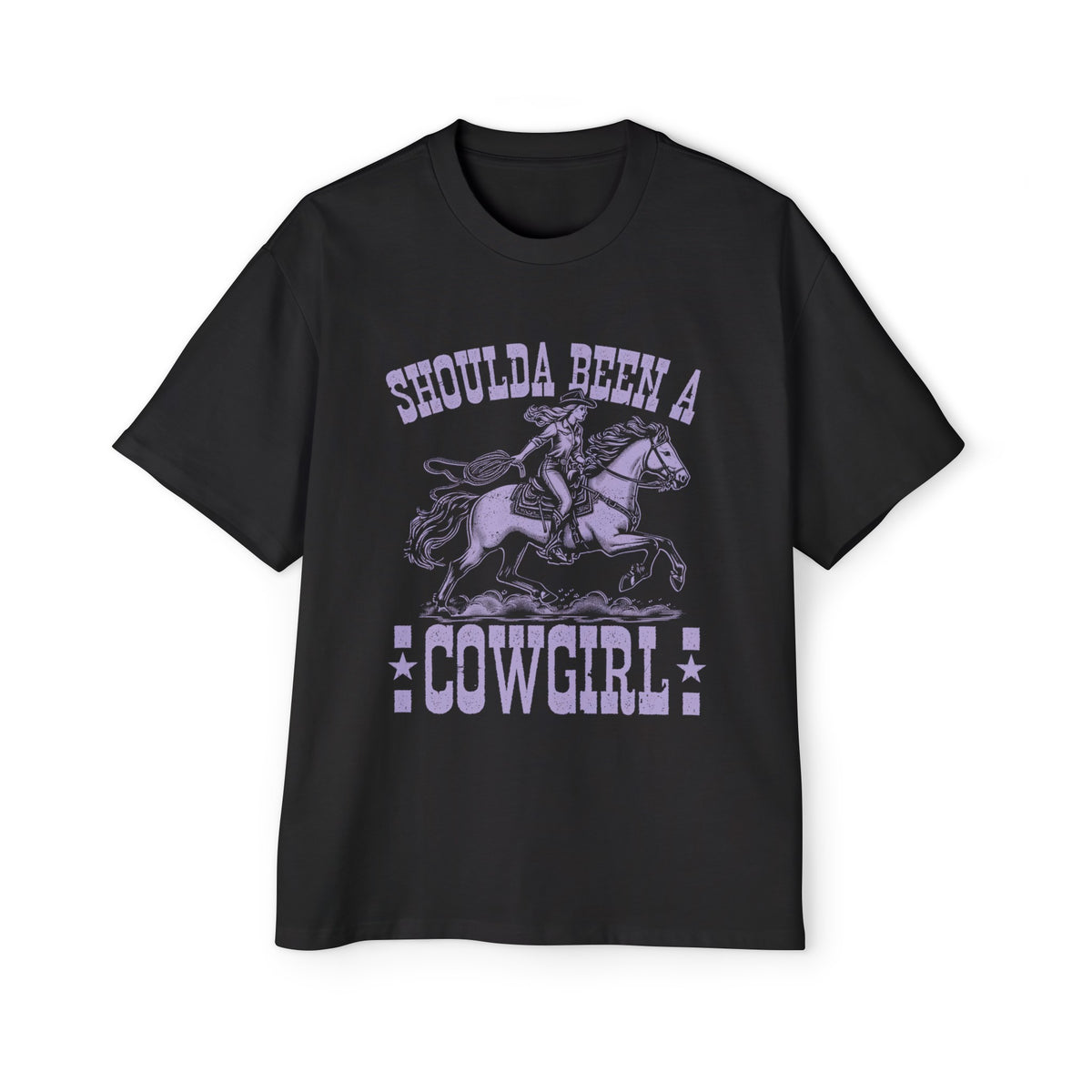 Should A Been A Cowgirl Graphic Tee-INNBLAC Fashion Apparel