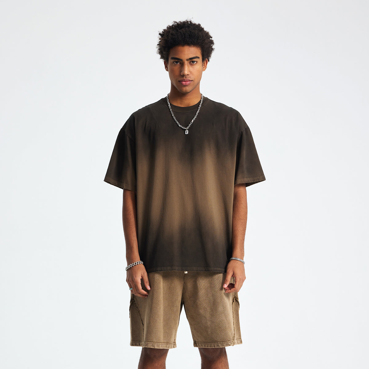 Vintage Washed Destructive T Shirt 7.5oz