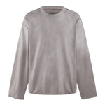 Destroyed Wash Long Sleeve Shirt