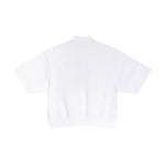 Oversized Mock Neck Short Sleeve T-shirt