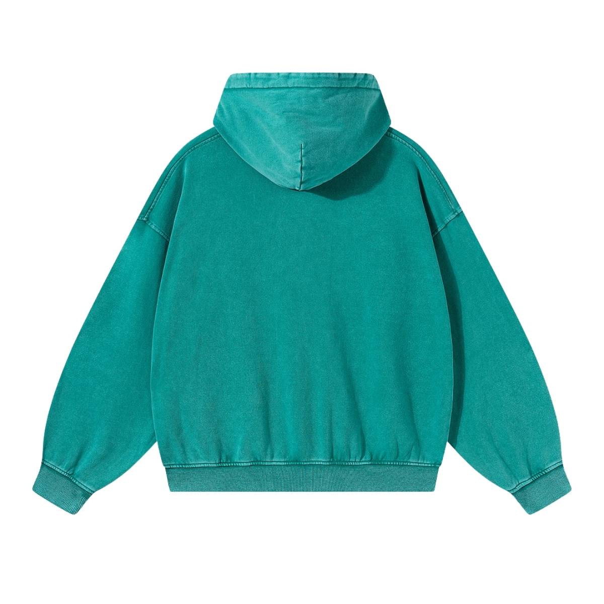 Sudadera con capucha de felpa de novio de gran tamaño