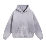 Destroyed Oversized Acid Wash Bleach Splatter Hoodie