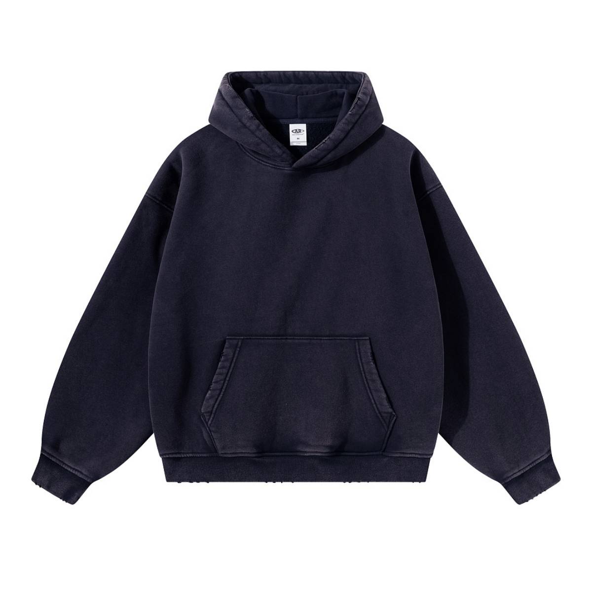 Sudadera con capucha de felpa de novio de gran tamaño