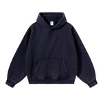 Sudadera con capucha de felpa de novio de gran tamaño