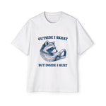 Raccoon Driver Graphic Tee-INNBLAC Fashion Apparel