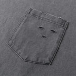 Utility Pocket Distressed Washed Oversized Street Tee