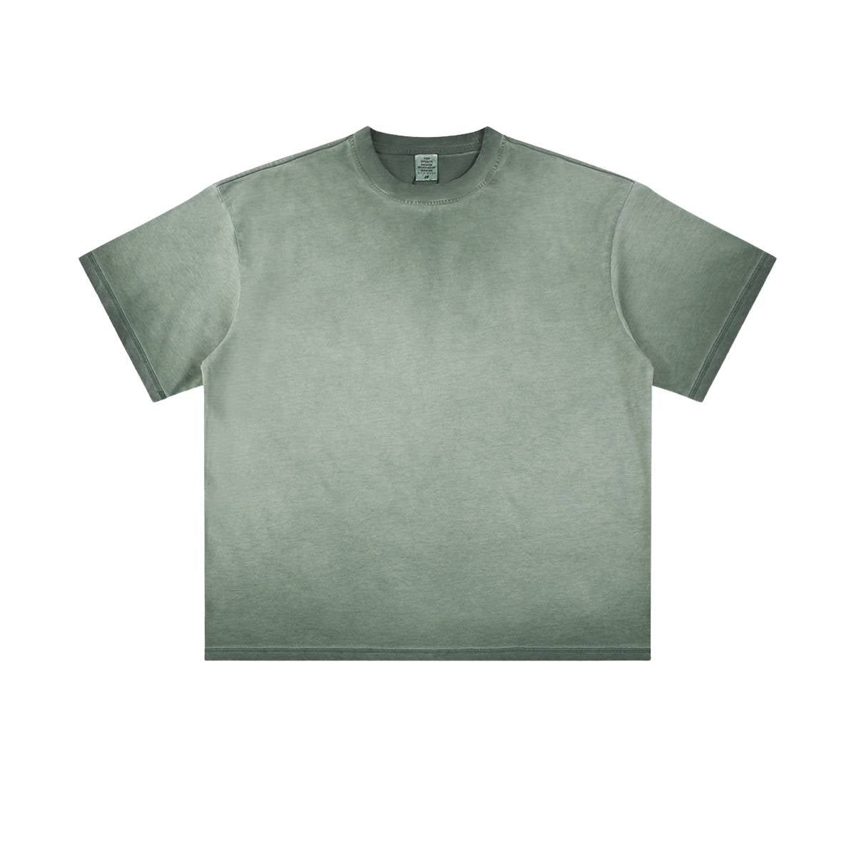 Camiseta desteñida con lavado a la piedra de 7.5 oz