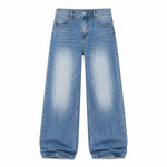 Retro Fade Relaxed Denim Trousers
