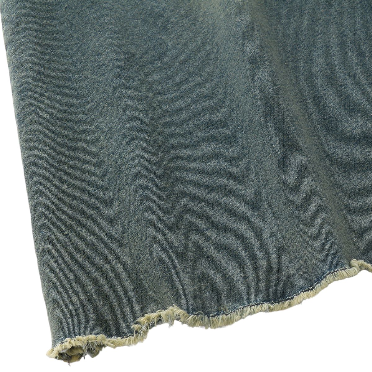 Vintage Wash Strappy Denim Maxi Dress