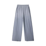 Gradient Monkey‑Wash Heavyweight Cotton Straight‑Leg Casual Pants