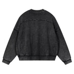380G Heavyweight Vintage Wash Relaxed Fit Crewneck Sweatshirt