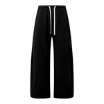 Quiet‑Luxury Old‑Money Heather Tailored Straight‑Leg Trousers