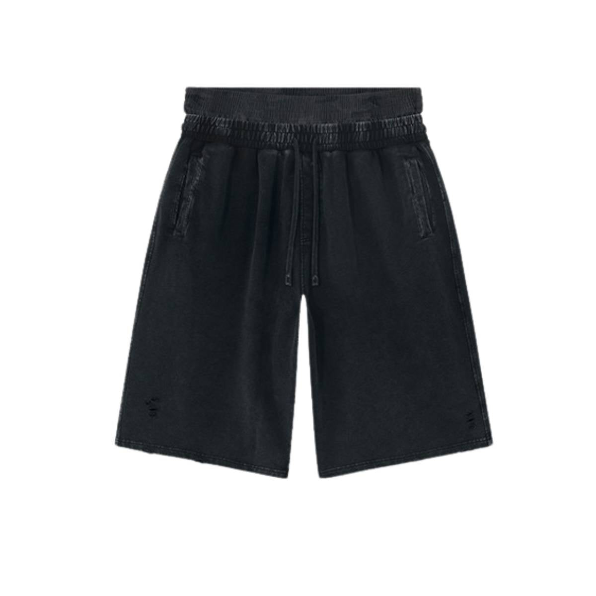 Shorts holgados vintage con lavado intenso