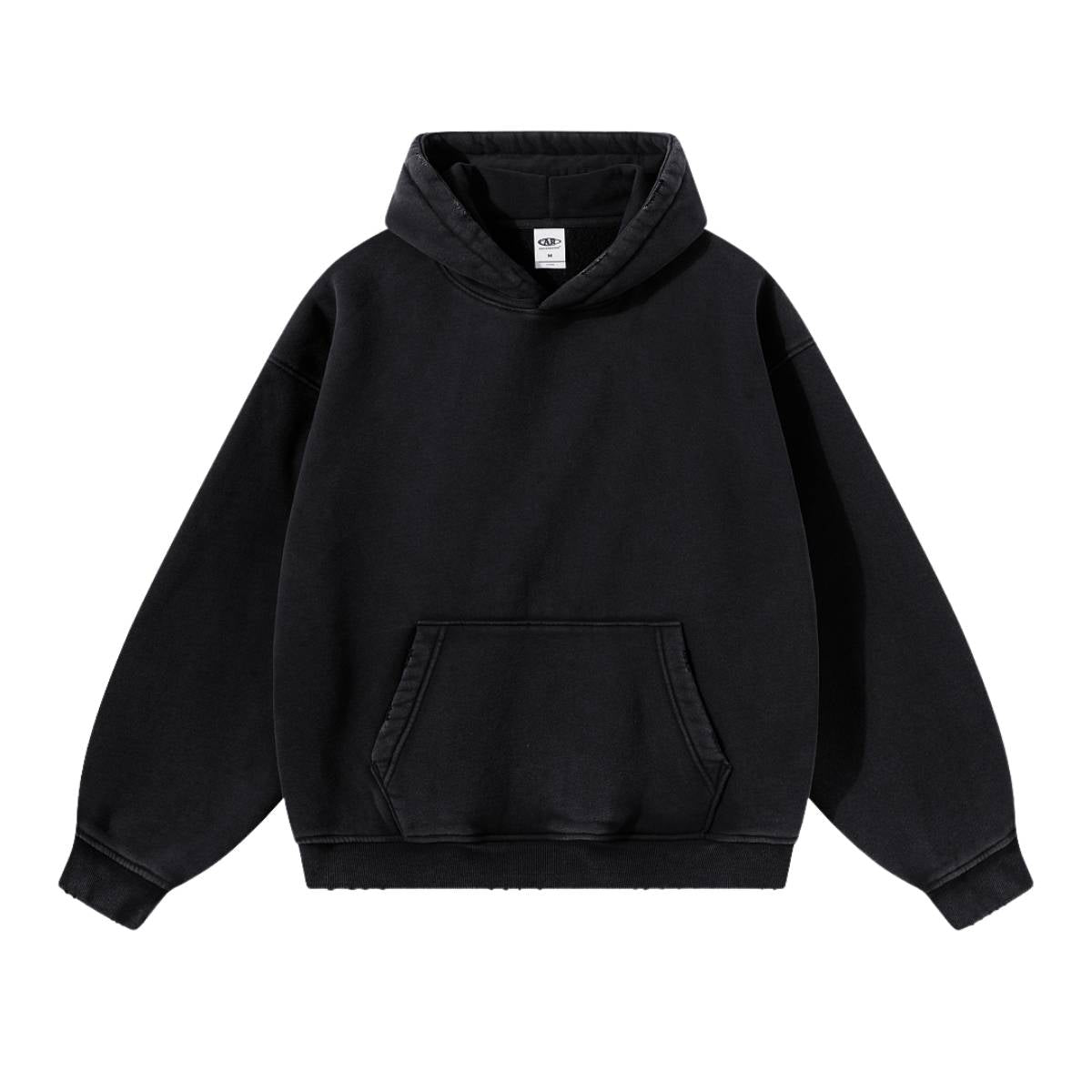 Sudadera con capucha de felpa de novio de gran tamaño