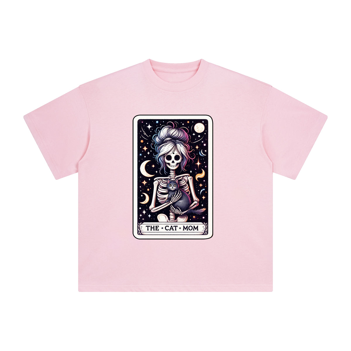 The Cat Mom Comic Graphic Tee-INNBLAC Fashion Apparel
