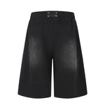 Vintage Washed Oversized Sweat Shorts