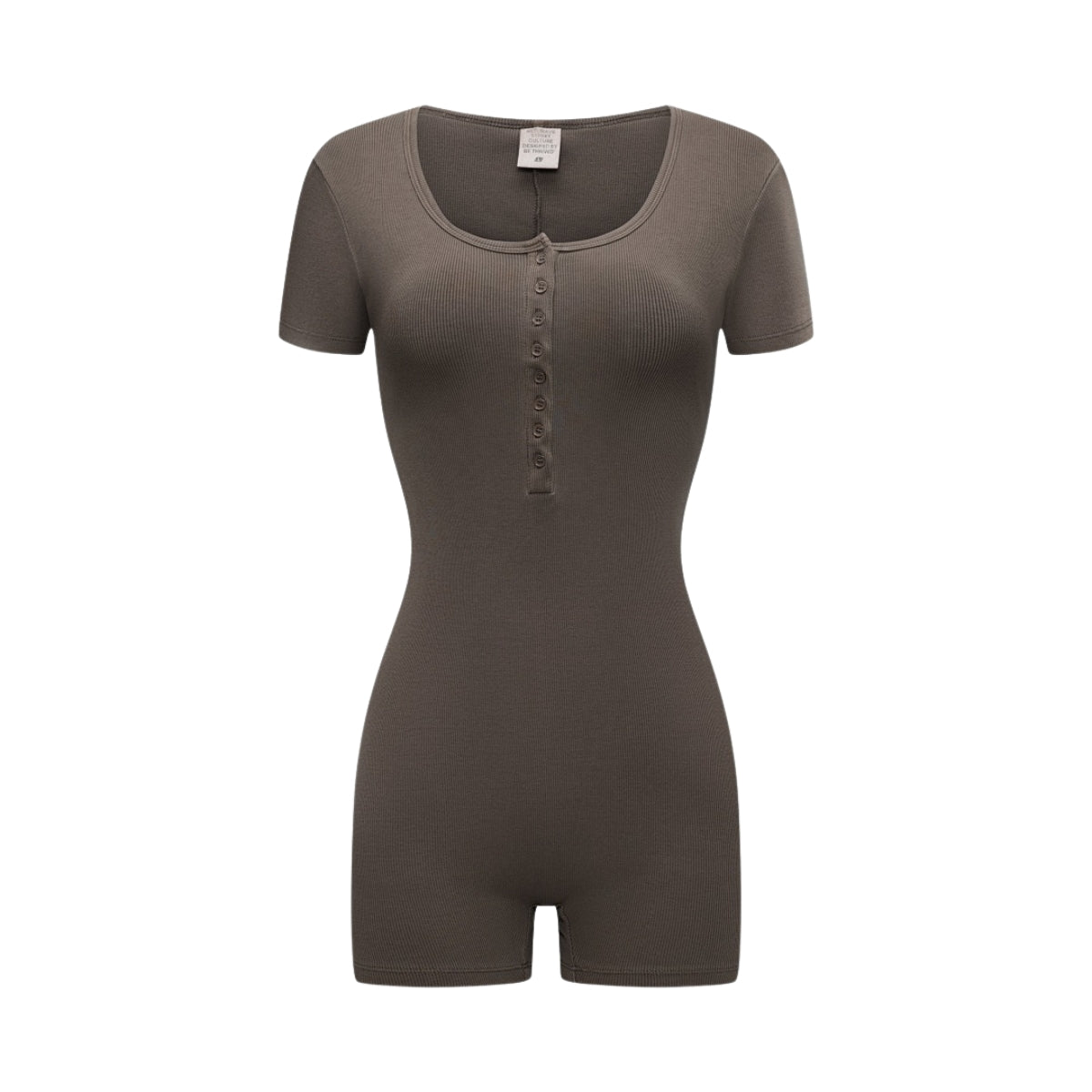 Vintage Washed Slim Fit Bodysuit Tee