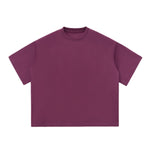 Minimalist Daily Wear Lightweight Boxy Tee