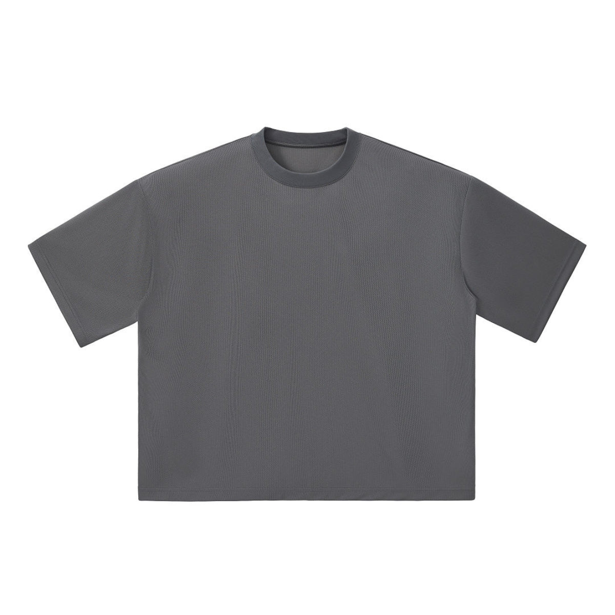 Boxy Retro Mesh Tech Knit Athletic Tee