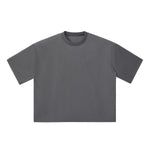 Boxy Retro Mesh Tech Knit Athletic Tee