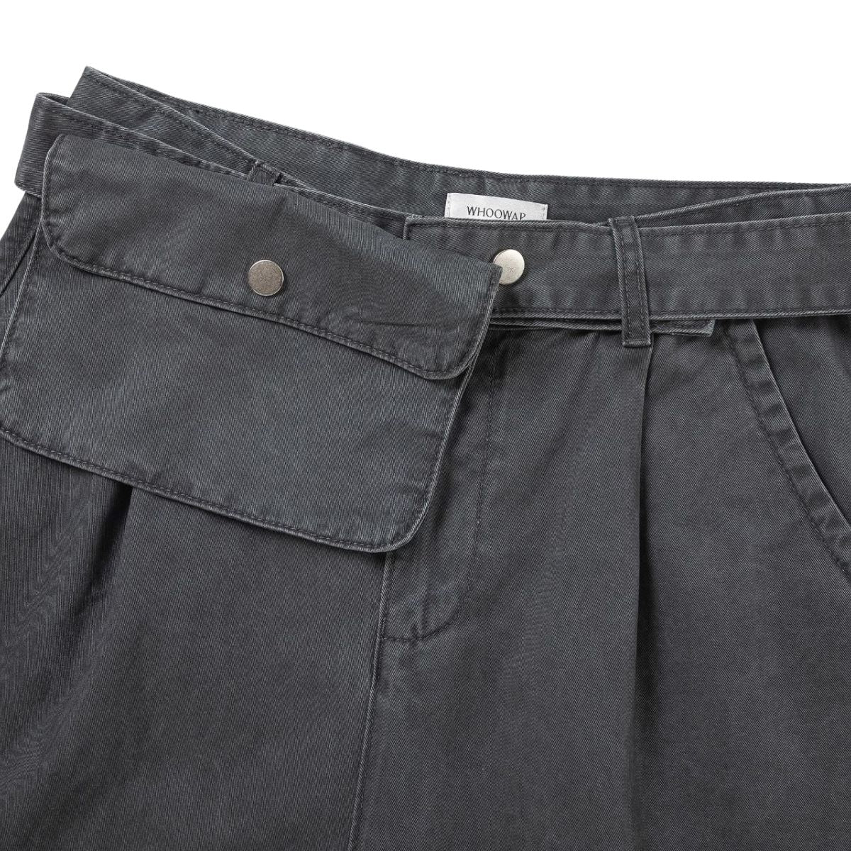 Streetwear Multi Pocket Wide Leg Cargo Pants
