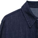 Vestido midi vaquero sin mangas con botones y aberturas en la parte delantera